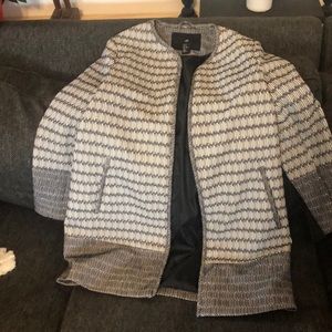 Multi color long jacket